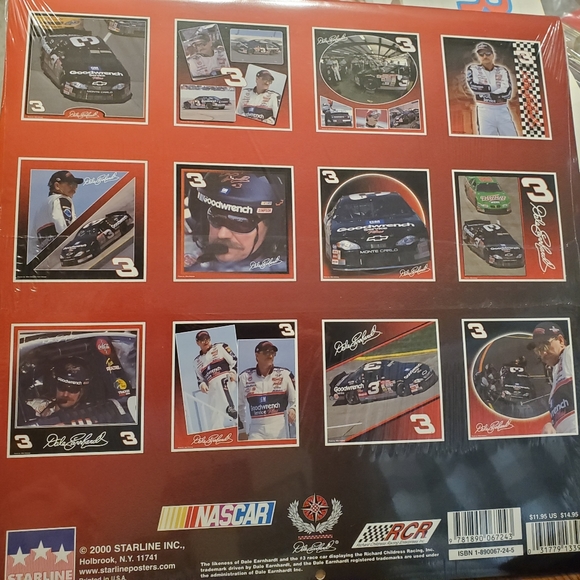 Dale Earnhardt The Intimidator 2001 Calendar NIP NASCAR - Picture 3 of 6